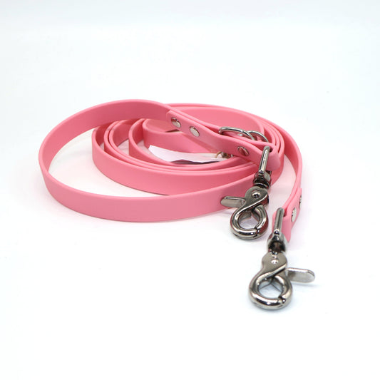 2,2m & 16mm breite Biothane Leine *Rosa*