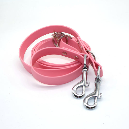 2,6m & 16mm breite Biothane Leine *Rosa*