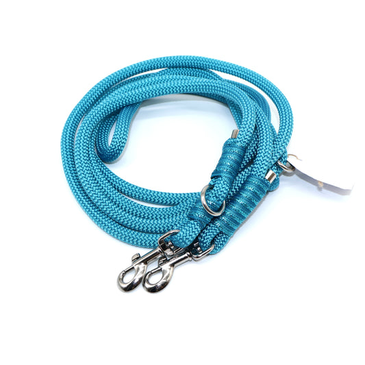 2,5m(8mm Stärke) PPM Leine *Lagune* für kleinere Hunde