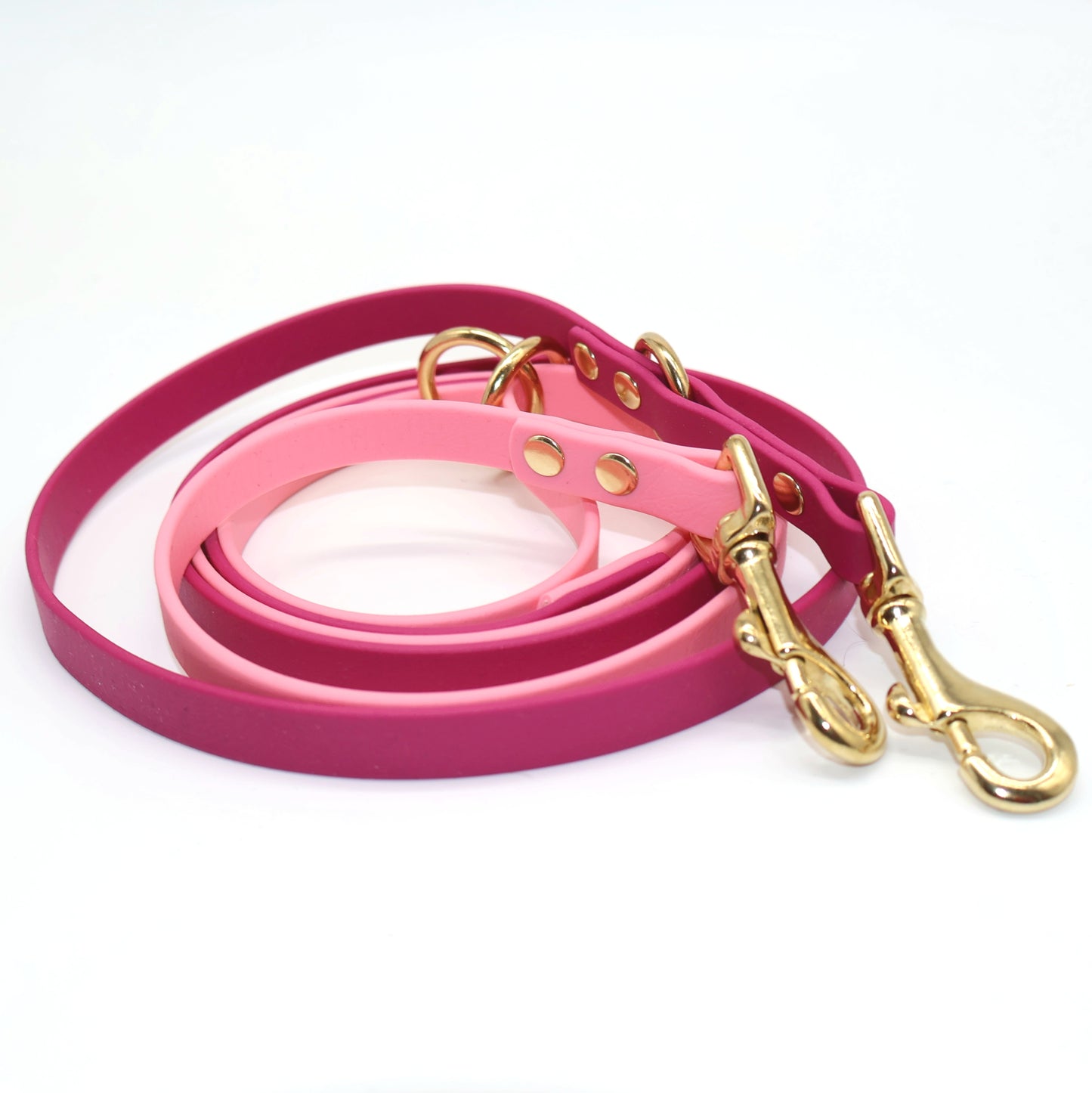 13mm Biothane Leine *Beere & Rosa*