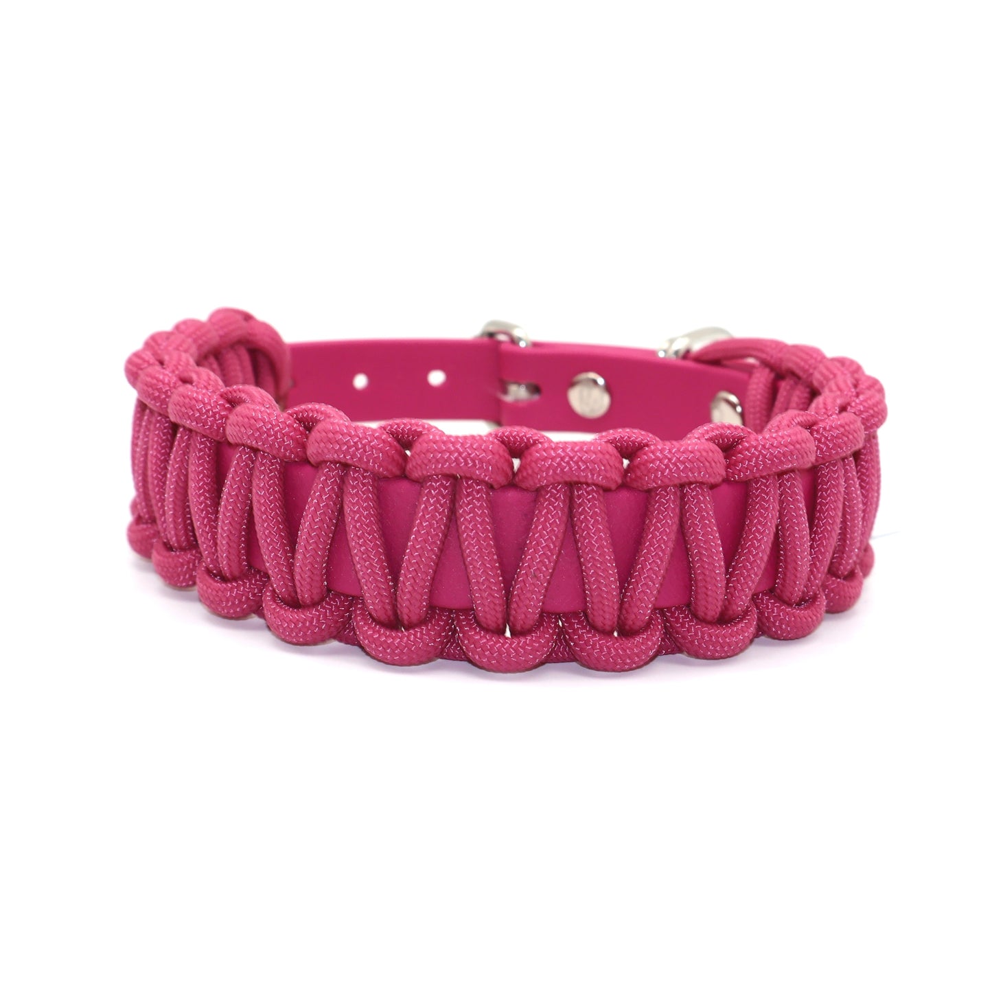 Halsband Biothane & Paracord *Rosebay* 26-32cm