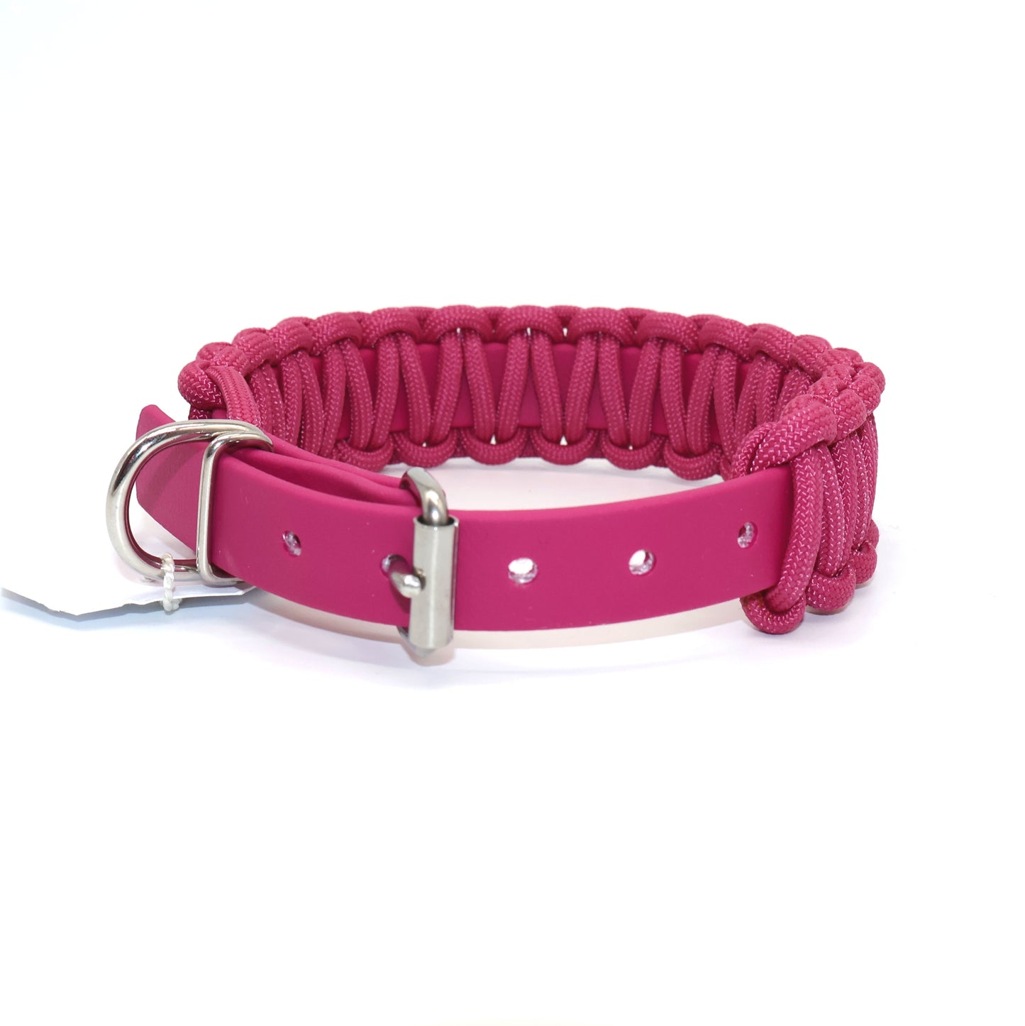Halsband Biothane & Paracord *Rosebay* 26-32cm
