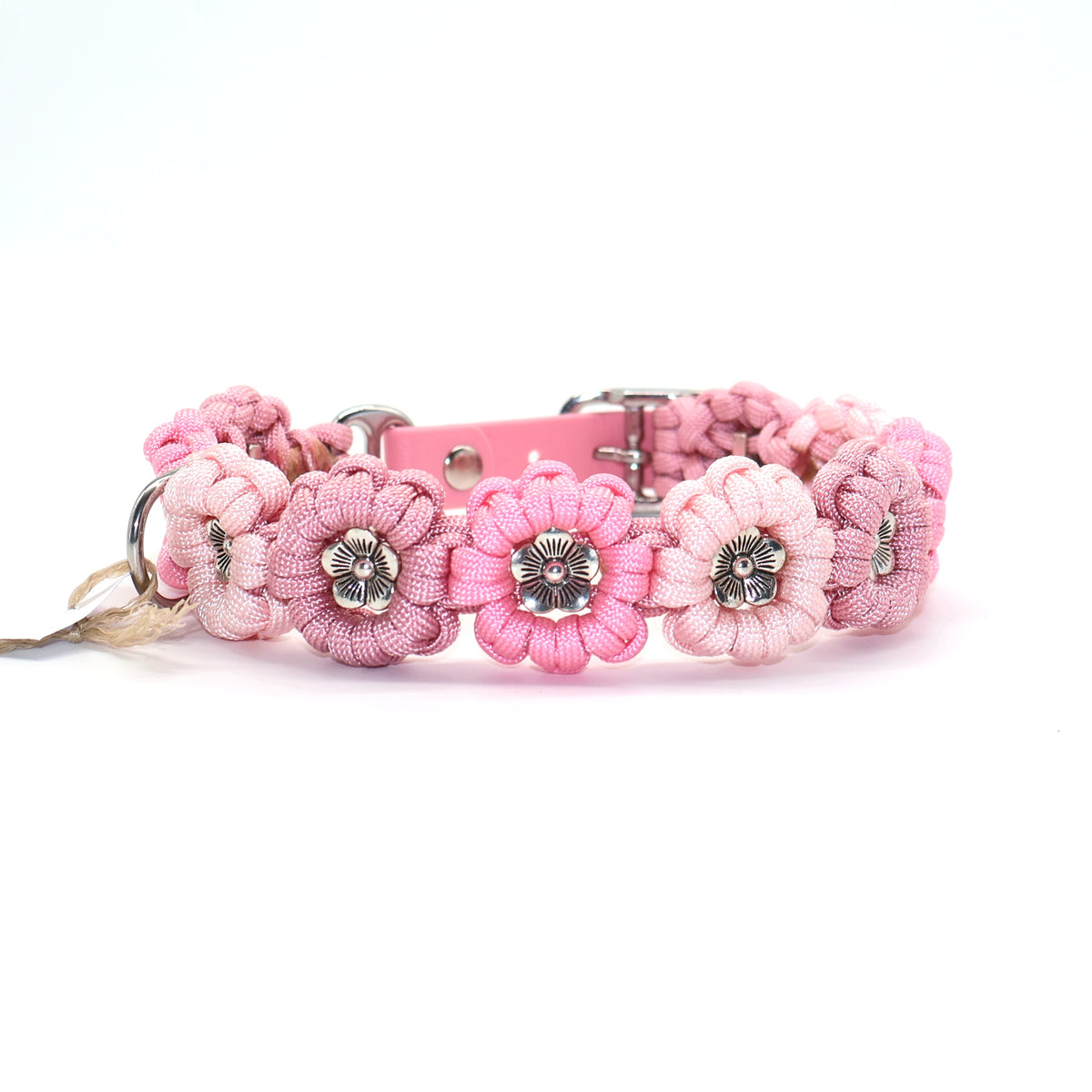 Blumen Halsband *Pastell Rosa* 36-41cm