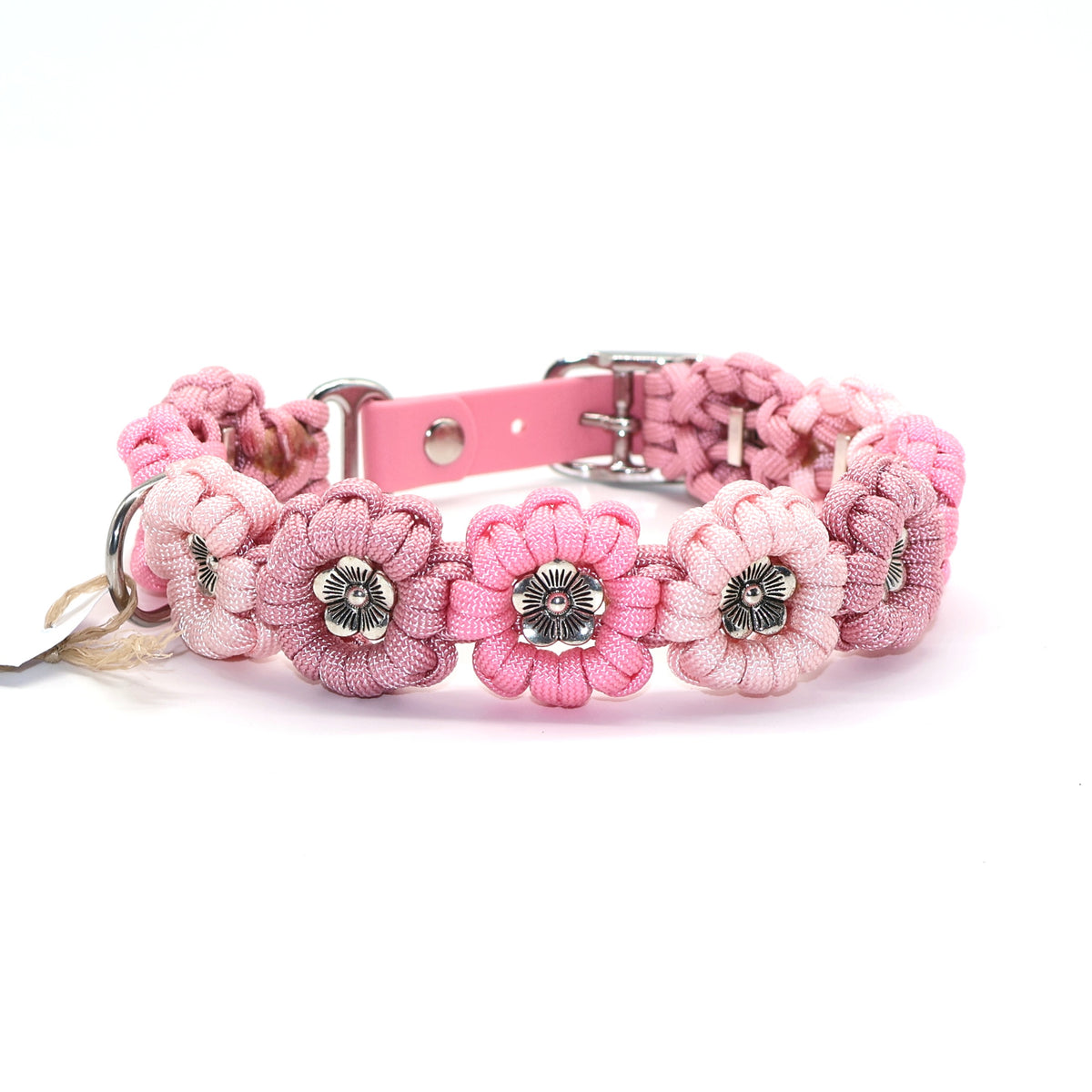 Blumen Halsband *Pastell Rosa* 36-41cm