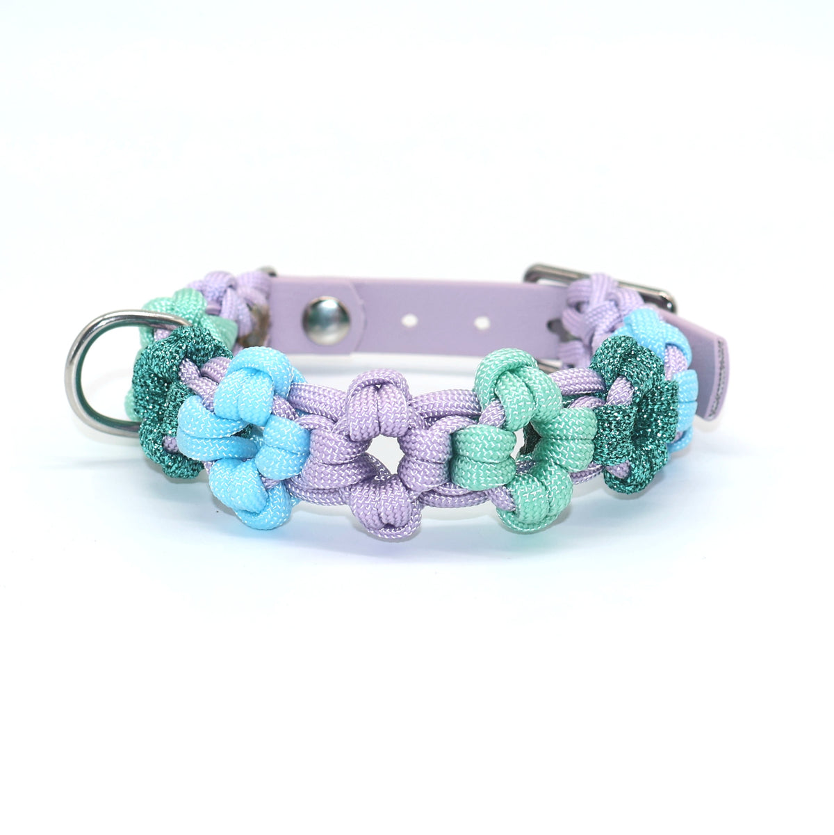 Mini Blumen Halsband *Mermaid Lila*