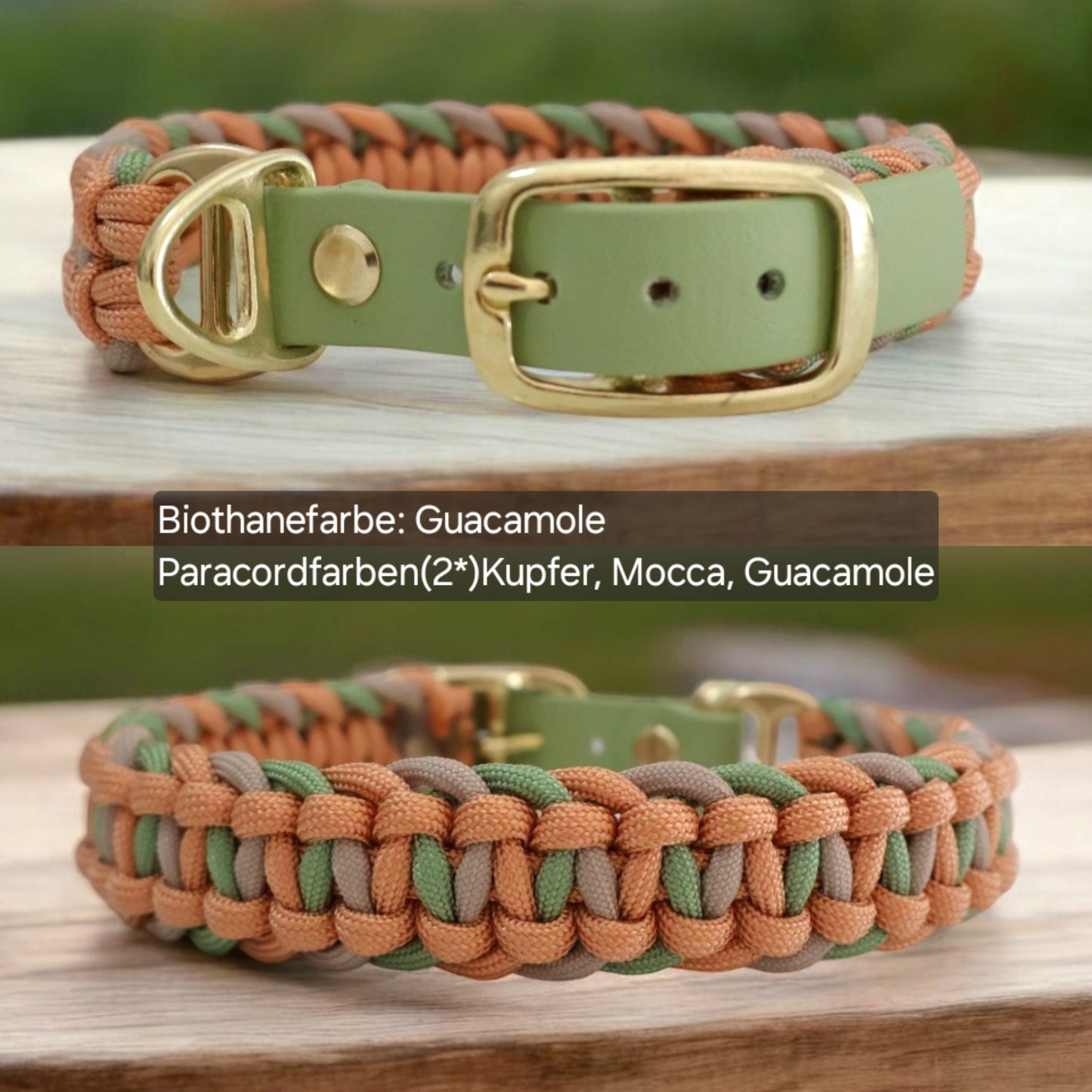 Erstelle dein eigenes Unikat - Paracord Halsband geflochten #1