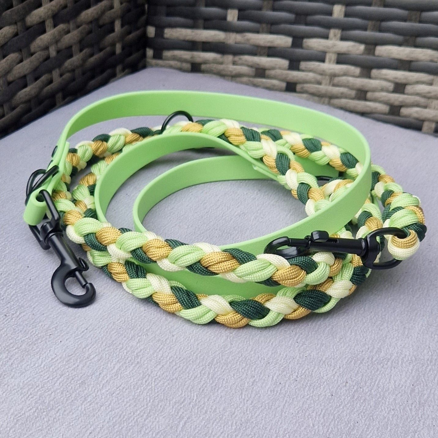 Designe dein eigenes Unikat - Paracord & Biothane Leine