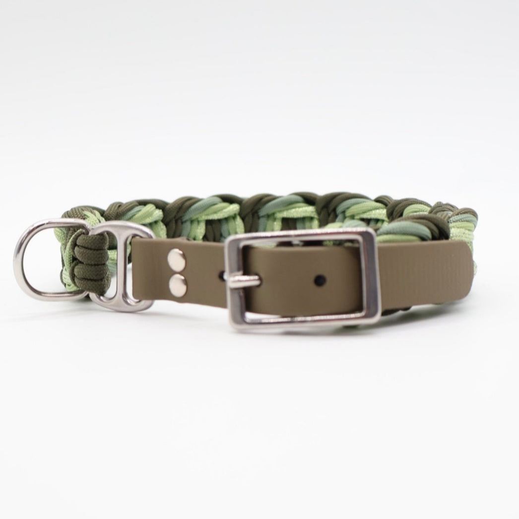 Erstelle dein eigenes Unikat - Paracord Halsband geflochten #2 5-Stränge