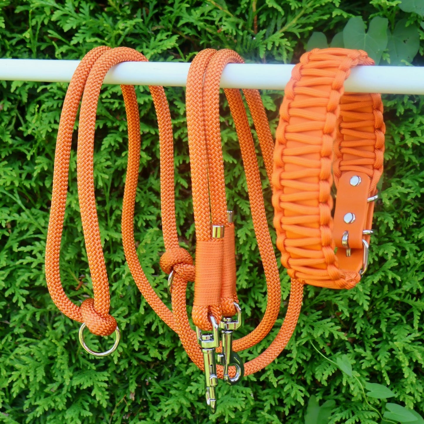 Collar Biothane &amp; Paracord *Orange*