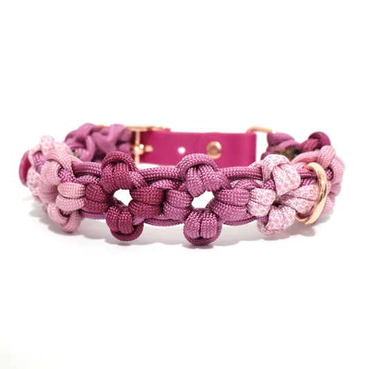 Mini Flower Necklace *Wildberry &amp; Lavender Pink*