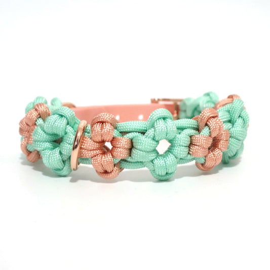 Mini Flower Necklace *Rosé-Mint*