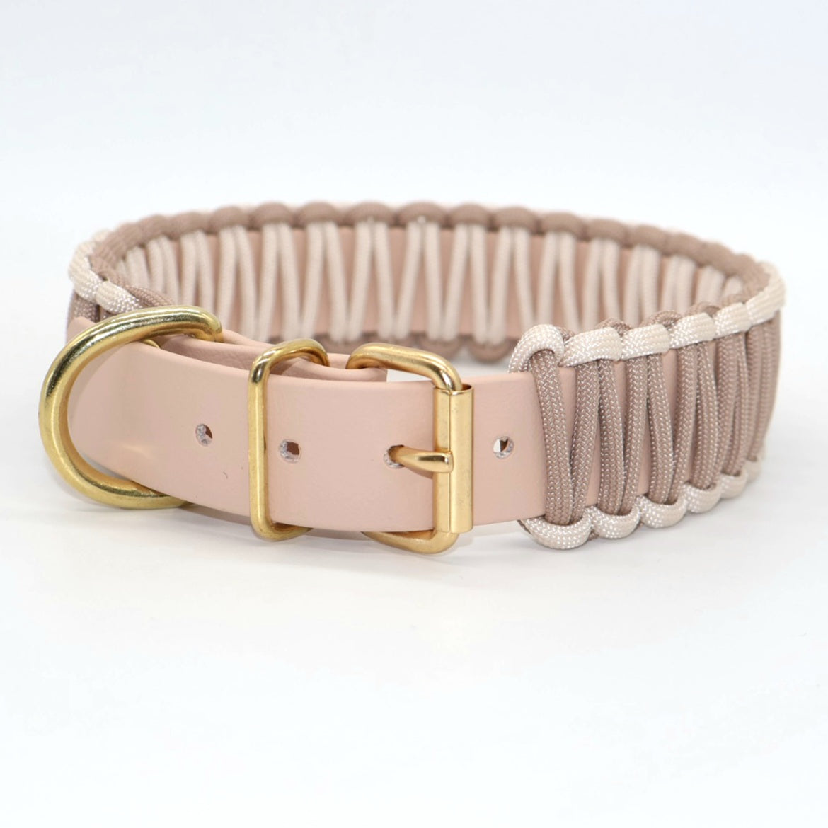 Collar Biothane &amp; Paracord *Mocha*