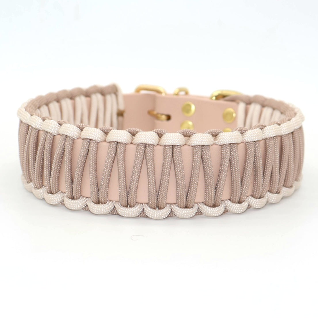 Collar Biothane &amp; Paracord *Mocha*