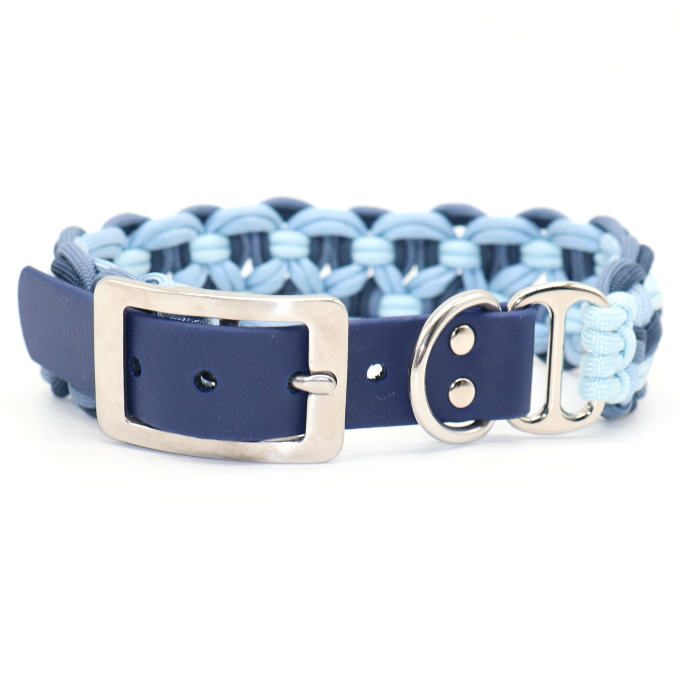 Paracord Collar Wide Braided *Jeans*