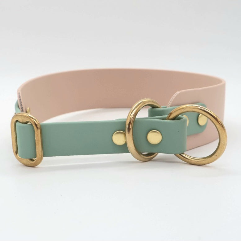 Anti-Choke Collar Biothane *Mocca &amp; Mint*
