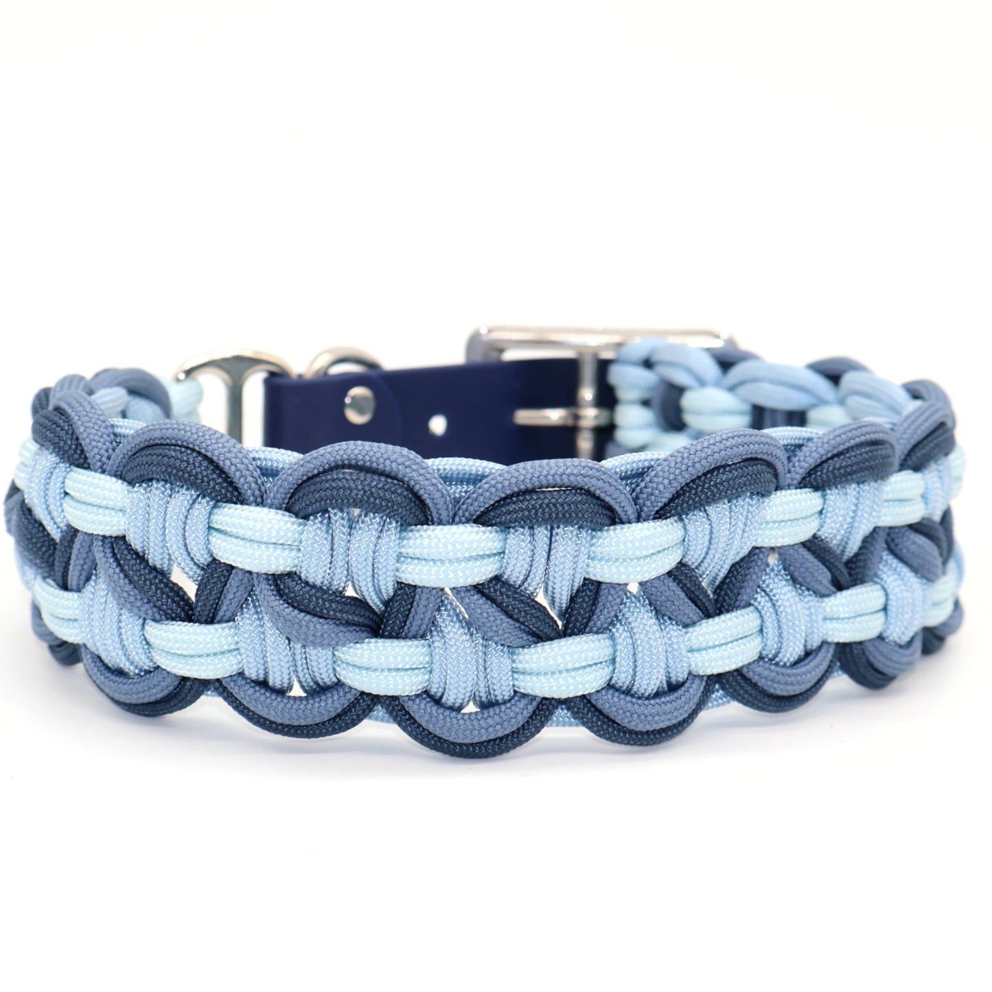 Paracord Collar Wide Braided *Jeans*