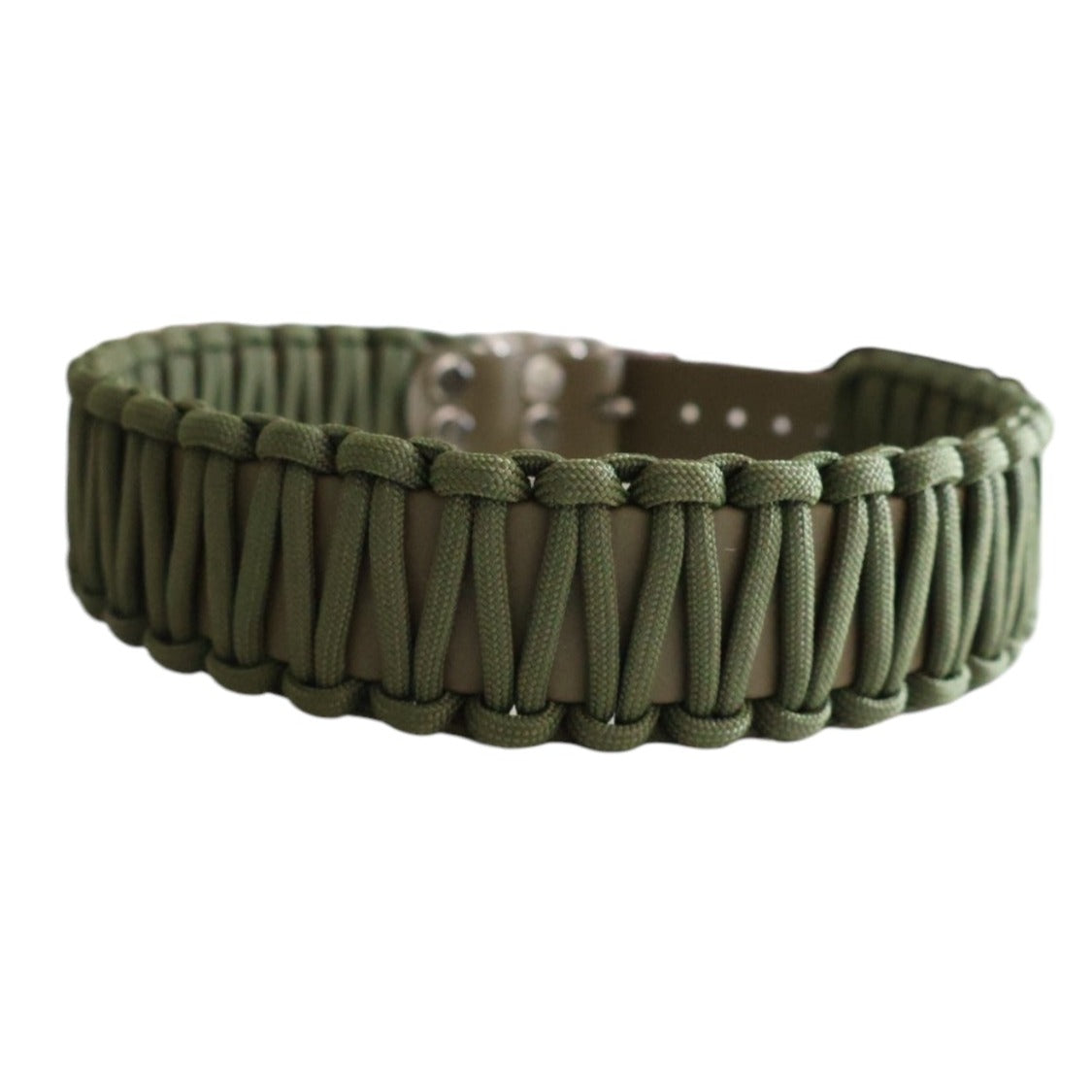 Collar Biothane &amp; Paracord *Olive*