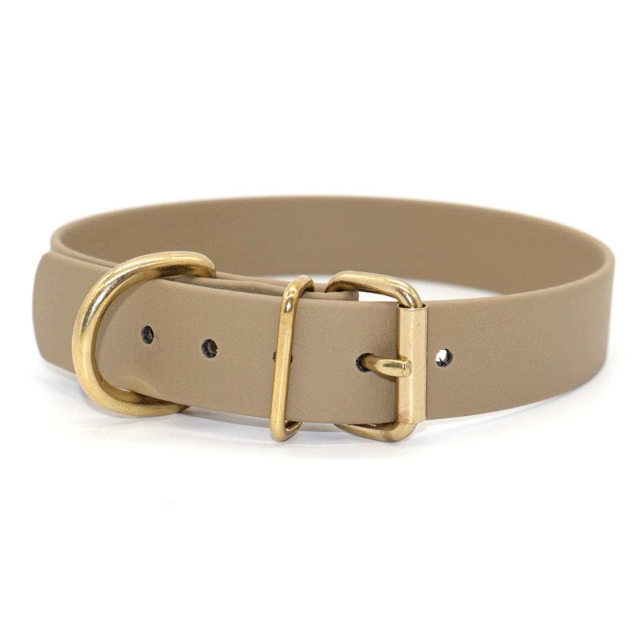 Collar Biothane *Beige/Khaki*